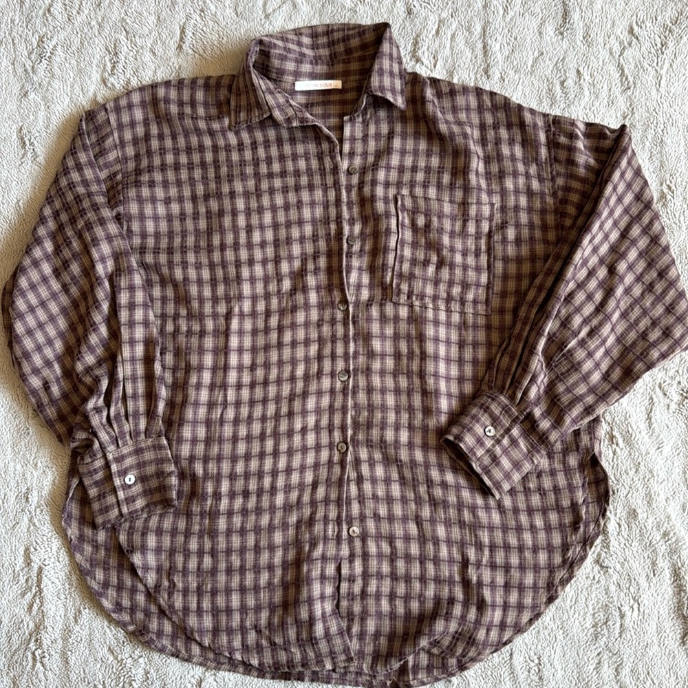 Plaid Button Up